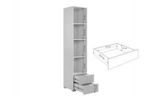 ЗЕФИР Гостиная К1 (белое дерево/белый муар) в Режи - rezh.ok-mebel.com | фото 6