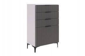 ЗЕФИР Гостиная К2 (белое дерево/черный муар) в Режи - rezh.ok-mebel.com | фото 11