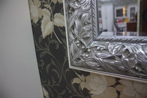 Зеркало большое Тиффани Premium черная/серебро (ТФ/02(П) в Режи - rezh.ok-mebel.com | фото 3
