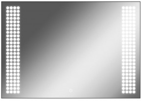Зеркало Cosmo 100 black с подсветкой Sansa (SC1047Z) в Режи - rezh.ok-mebel.com | фото
