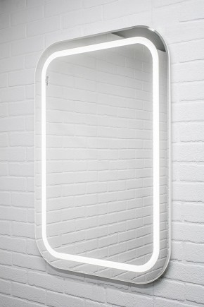Зеркало Elis 100 white с подсветкой Sansa (SEe1045Z) в Режи - rezh.ok-mebel.com | фото 3