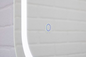 Зеркало Elis 100 white с подсветкой Sansa (SEe1045Z) в Режи - rezh.ok-mebel.com | фото 4