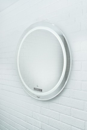 Зеркало Gia 75 white с подсветкой Sansa (SGa1044Z) в Режи - rezh.ok-mebel.com | фото 2
