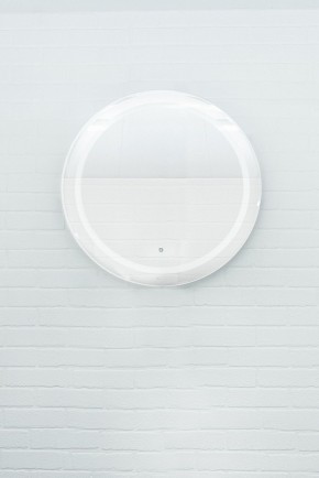 Зеркало Gia 75 white с подсветкой Sansa (SGa1044Z) в Режи - rezh.ok-mebel.com | фото 3