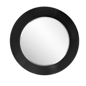 Зеркало круглое черный (РМ/02(S) в Режи - rezh.ok-mebel.com | фото 1