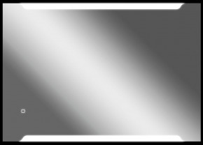Зеркало Оттава 1000х700 с подсветкой Домино (GL7028Z) в Режи - rezh.ok-mebel.com | фото 2