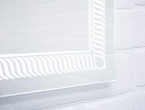 Зеркало Паликир 700х700 с подсветкой Домино (GL7051Z) в Режи - rezh.ok-mebel.com | фото 4