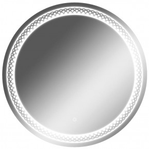 Зеркало Прая 700х700 с подсветкой Домино (GL7048Z) в Режи - rezh.ok-mebel.com | фото 1