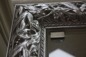 Зеркало Тиффани Premium черная/серебро (ТФСТ-2(П) в Режи - rezh.ok-mebel.com | фото 2